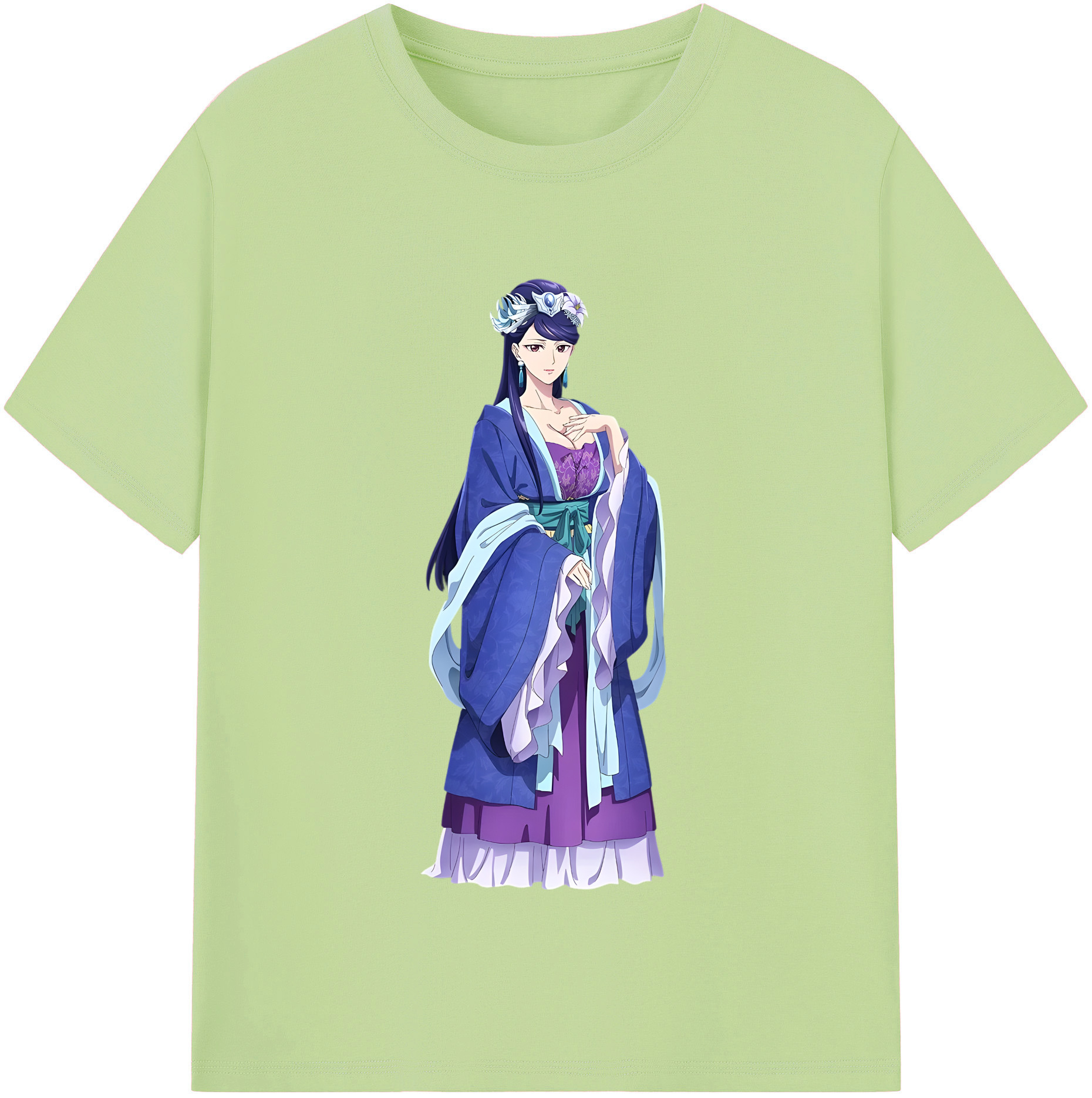 （画像用） 薬屋のひとりごと The Apothecary Diaries 綿100％半袖Tシャツ（フロントプリント）